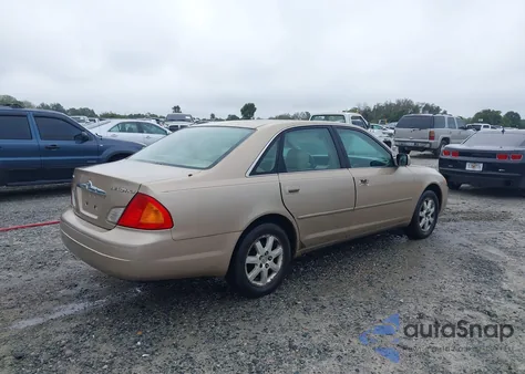 2001 Toyota Avalon Xls z USA, uszkodzony, nr VIN 4T1BF28B71U115421